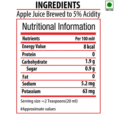 Bagrry's Apple Cider Vinegar - with the 'Mother'