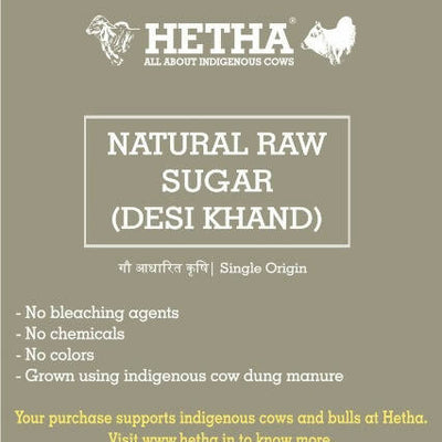Hetha Natural Raw Sugar (Desi Khand)