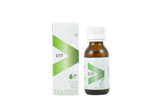 Doliosis Homeopathy D17 Drops
