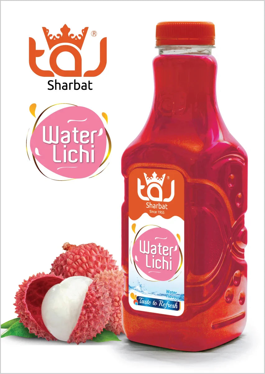 Taj Water Lichi Sharbat | 750 ml