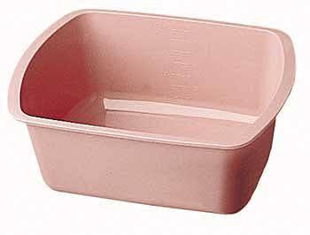 Wash Basin, Rectangular Mauve 7.4 Quart