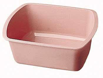 Wash Basin, Rectangular Mauve 7.4 Quart