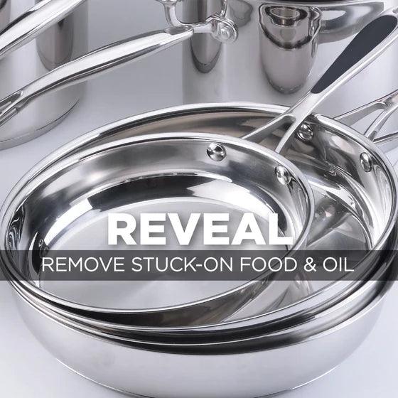 Stainless Steel Cookwear And Sink And Quartz Clean And Shine