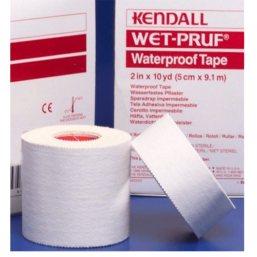 Wet Pruf Waterproof Adhesive Medical Tape, 1" x 10yds