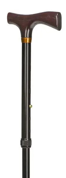 Aluminum Folding Canes, Height Adjustable, Black