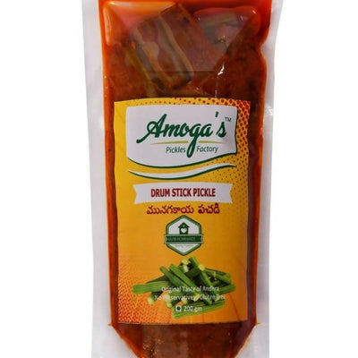 Amoga's Pickles Factory Drumstick Pickle Andhra Style