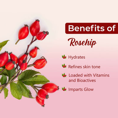 Good Vibes Rosehip Hydrating Glow Night Cream - Nourshing, Skin renewing, Sleep treatment