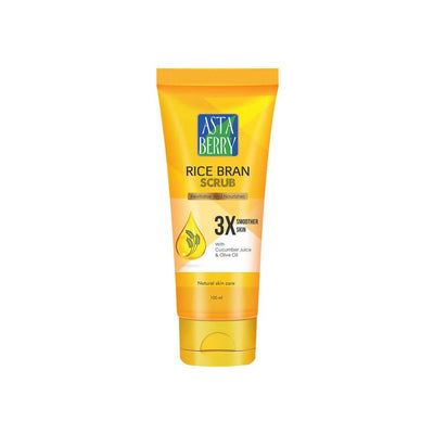 Astaberry Rice Bran Scrub with Cucumber Juice & Olive Oil