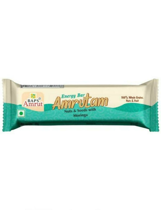 Baps Amrut Energy Bar Amrutam (Nuts & Seeds With Moringa)