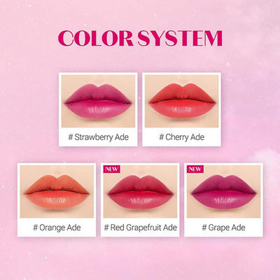 Etude House Dear Darling Water Gel Lip And Cheek Tint Lipstick - 02 Cherry Ade