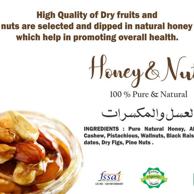 Healthy Living Honey and Nuts