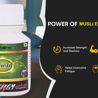 Hashmi Pharmacy Musli Energy Plus Capsules For Men