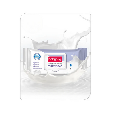 Babyhug Water Daily Moisturising Milk Baby Wet Wipes