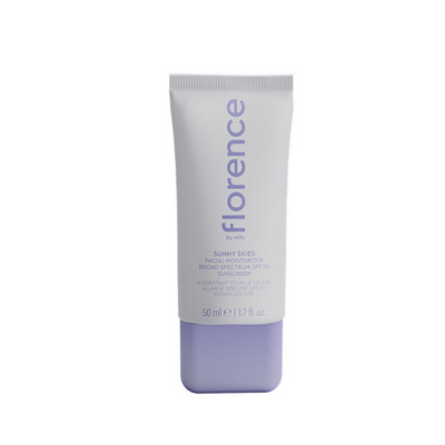 Florence by Mills Sunny Skies Facial Moisturizer Broad Spectrum SPF 30 Sunscreen