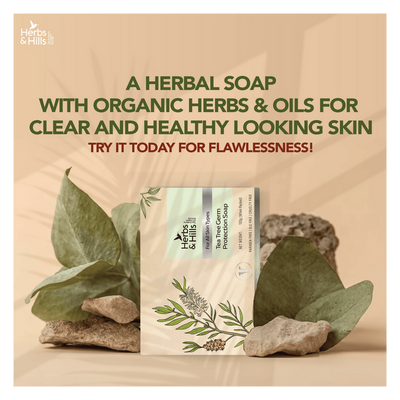 Herbs & Hills Tea Tree Germ Protection Soap