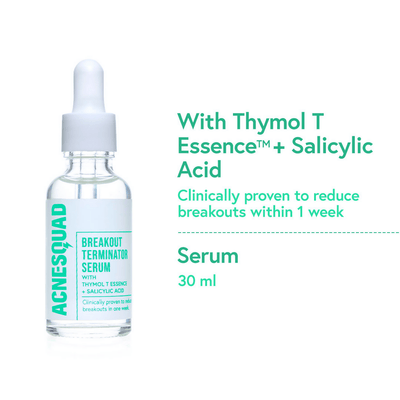 Acne Squad Serum for Active Acne with Thymol T Essence