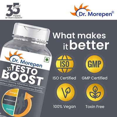 Dr. Morepen Gokshura and Testo Boost Tablets Combo for Men