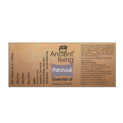 Ancient Living Patchouli Essential Oil