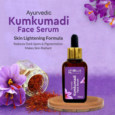 Globus Naturals Ayurvedic Kumkumadi Skin Lightening Face Serum
