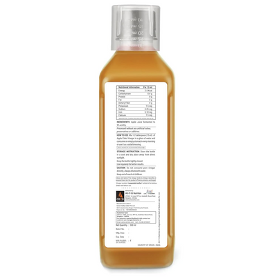 AS-IT-IS Nutrition Raw Apple Cider Vinegar with Mother