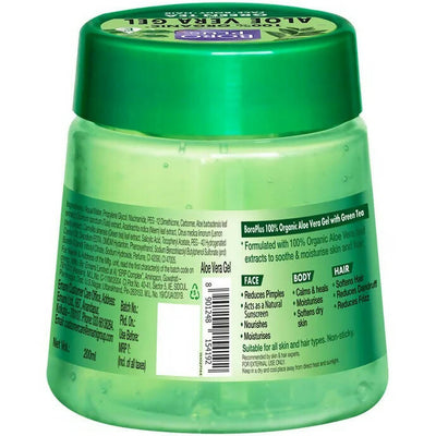 Emami Boroplus 100% Organic Aloe Vera Gel with Green Tea