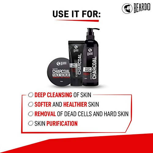 Beardo Activated Charcoal Combo