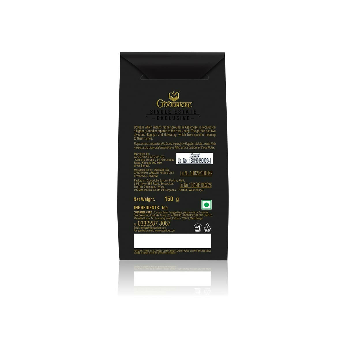 Goodricke Borbam Single Estate Assam Ctc Tea