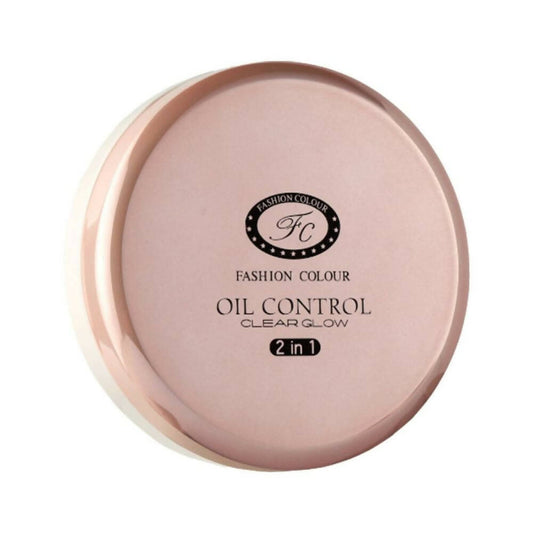 Fashion Colour Oil Control Clear Glow 2 in 1 Powder-Shade 03