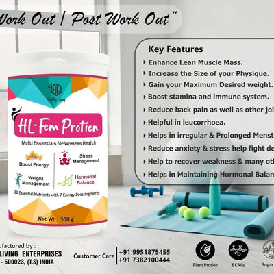 Healthy Living HL - Fem Protein Powder for Women