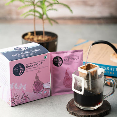 Blue Tokai Seethargundu Estate Light Roast Easy Pour Sachets