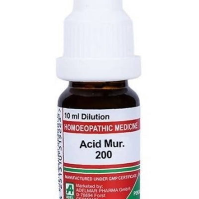 Adel Homeopathy Acid Mur Dilution
