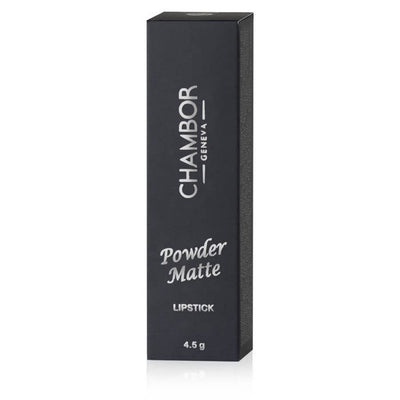 Chambor 163 Dusky Earth Powder Matte Lipstick